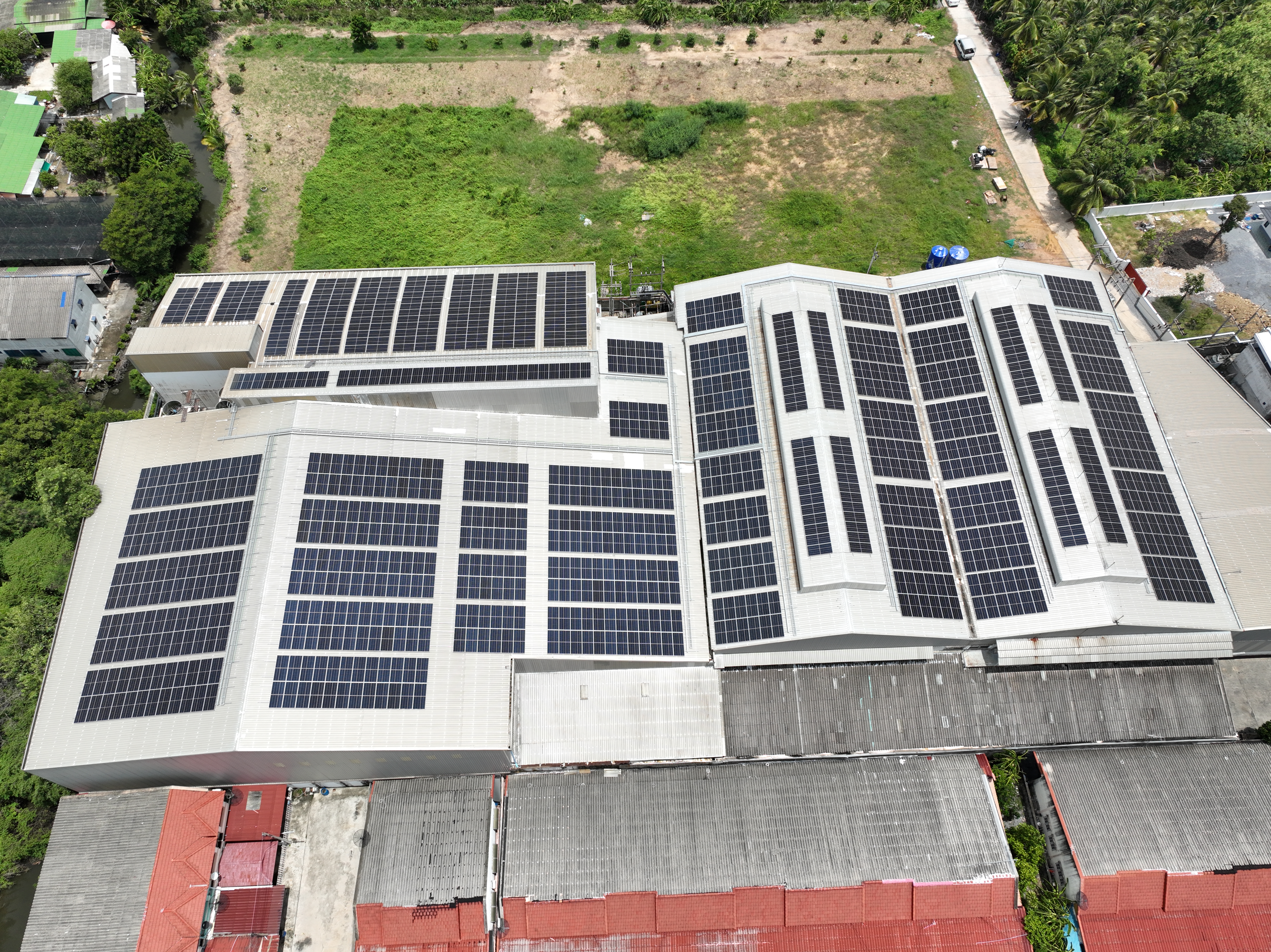 Factory Solar Installation